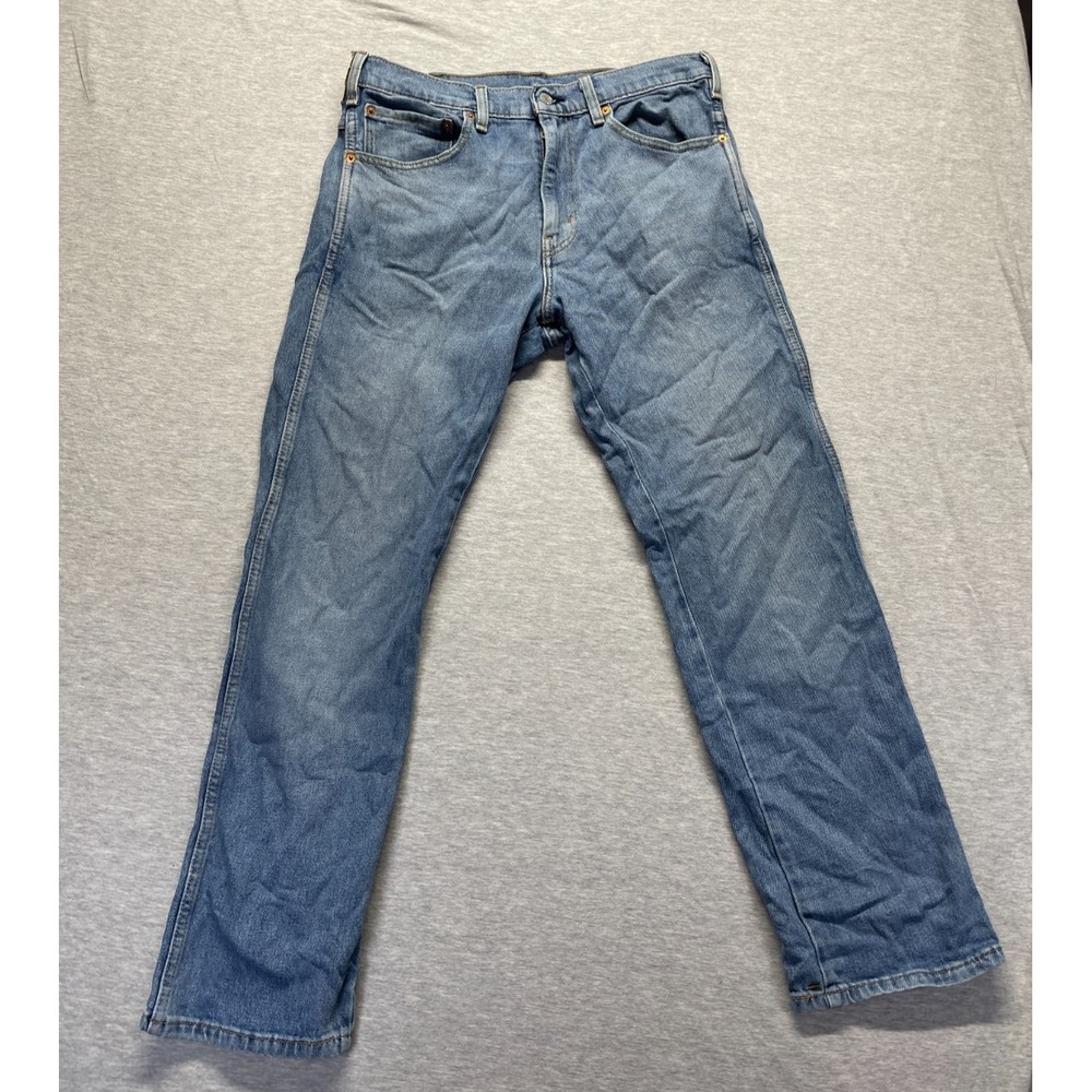 Levi's Jeans Men's 33x30 (Fits 30x32) Blue Denim Medium Wash Comfort Mid Rise
